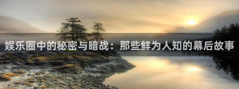 彩虹多多体育游戏：娱乐圈中的秘密与暗战：那些鲜为人知的幕后故事